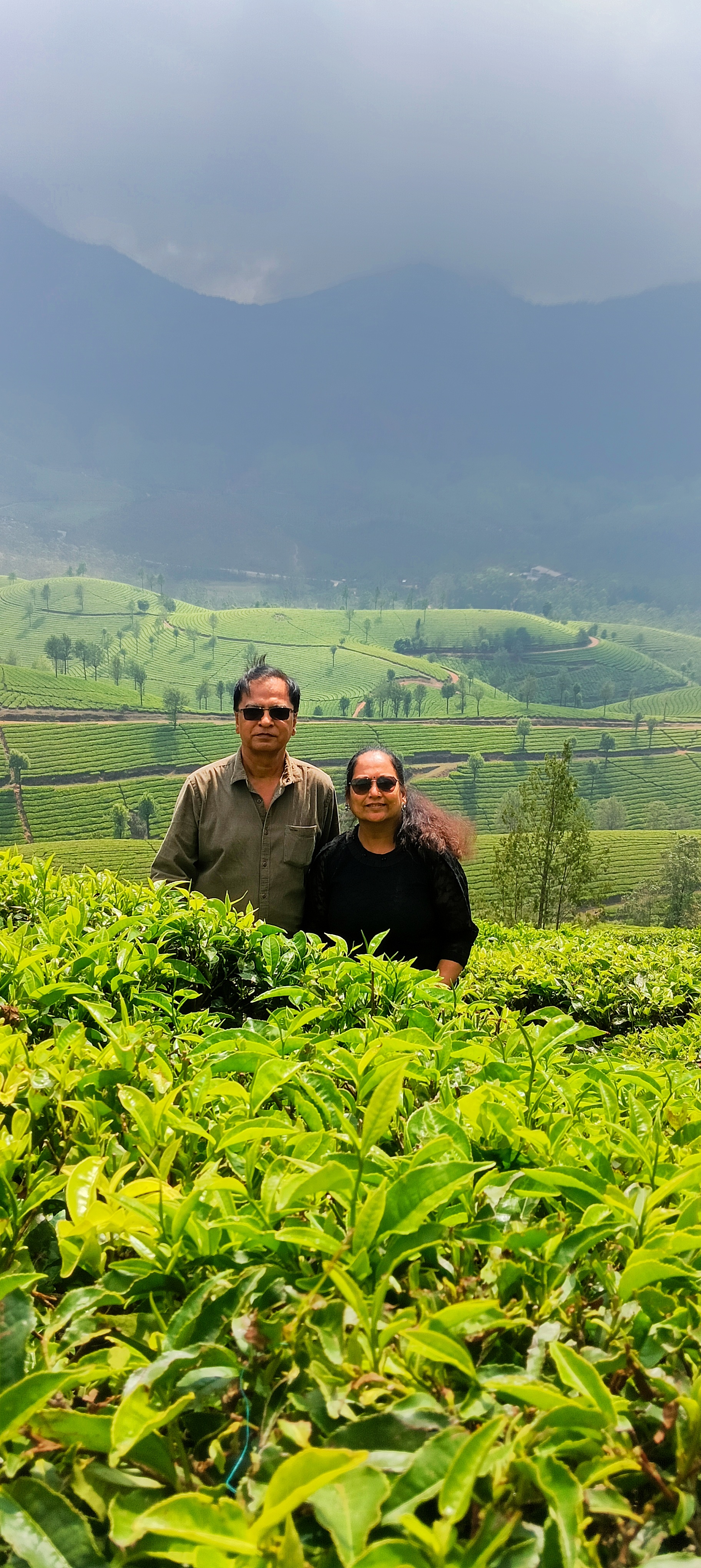 Guests at Munnar viewpoint