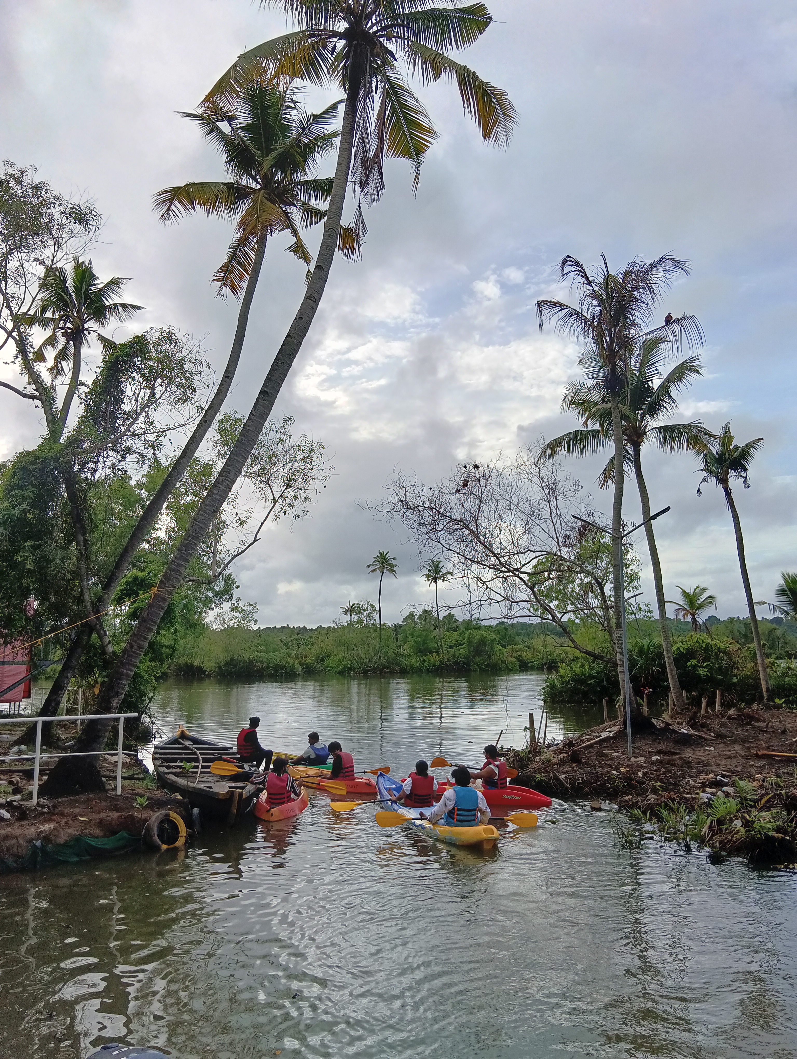 Kayaking experience in Kerala